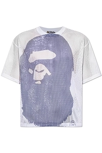 A Bathing Ape® Mesh Ape-Head T-Shirt