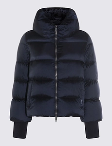 Add Short Hooded Down Jacket