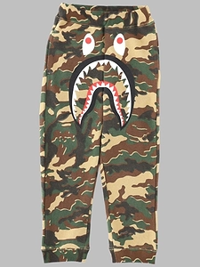 A Bathing Ape® Shark Print Joggers