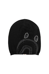 A Bathing Ape® Rhinestone Shark Knit Hat