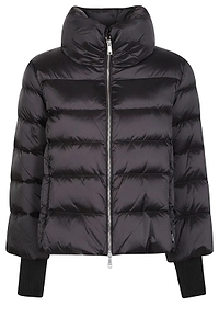Add Short Quilted Down Jacket