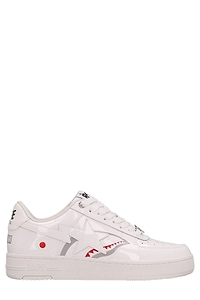 A Bathing Ape® Shark-Print Low-Top Sneakers