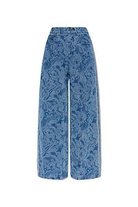 Adidas Originals Paisley Wide-Leg Jeans