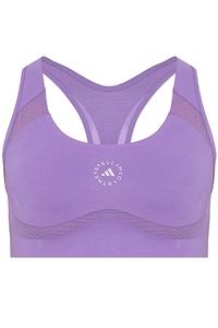 Adidas By Stella Mccartney Logo Printed Training Bra