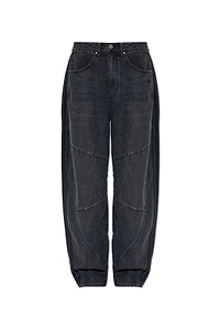 Adidas Originals Panelled Wide-Leg Jeans