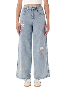 Adidas Originals Care Bears Wide-Leg Jeans