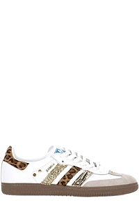 Adidas Originals Glitter Trim Low-Top Sneakers