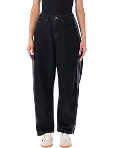 Adidas Originals High Rise Barrel Jeans