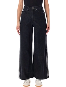 Adidas Originals High-Rise Wide-Leg Jeans
