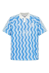 Adidas Originals Wave Print Polo Shirt