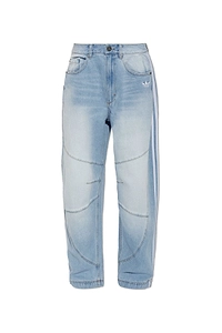 Adidas Originals Wide-Leg Stripe Jeans