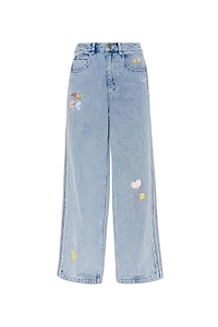 Adidas Originals X Care Bears Wide-Leg Jeans