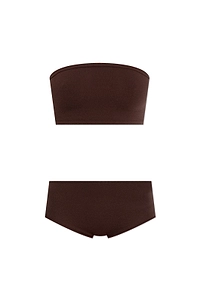 AlaÏA Second-Skin Knit Lingerie Set