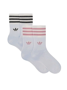 Adidas Originals Pack Of Two Intarsia Knitted Socks