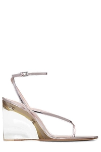 AlaÏA Strappy Wedge Heeled Sandals