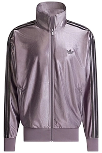 Adidas Stripe-Detail High Neck Jacket