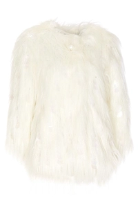 Alabama Muse Asymmetric Faux-Fur Jacket