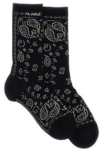 Alanui All Over Bandana Socks