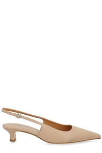 Aeyde Pointed Toe Slingback Pumps
