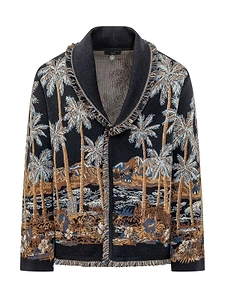 Alanui Diamond Head Jacquard Cardigan