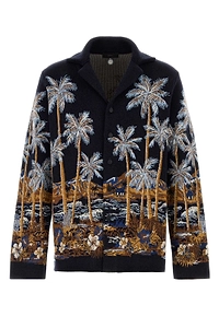 Alanui Diamond Head Embroidered Cardigan