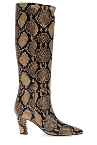 Silva Patterned Heeled Boots