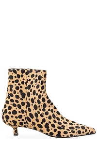 Sofie Leo Printed Pointed Toe Ankle Boots