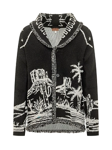 Alanui Icon Jacquard Cardigan
