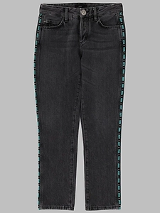 Alanui Side Trim Straight Jeans
