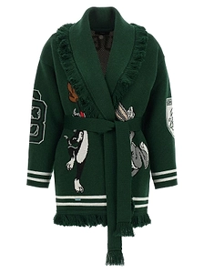 Alanui Sporty Bugs Bunny & Sylvester Cardigan