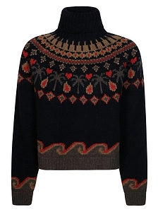Alanui Sweet Winter Turtleneck Jumper