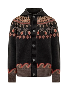 Alanui Sweet Winter Patterned Cardigan