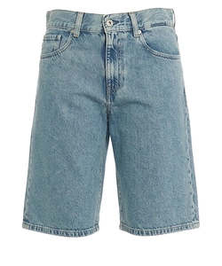 Ag Jeans Wide-Leg Bermuda Denim Shorts
