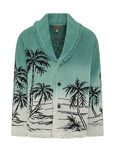 Alanui Wave Bloom Cardigan