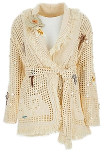 Alanui Where The Waves Begins Cardigan