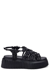 Agl Alice Woven Flatform Heeled Sandals