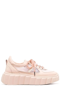 Agl Blondie Grid Platform Low-Top Sneakers