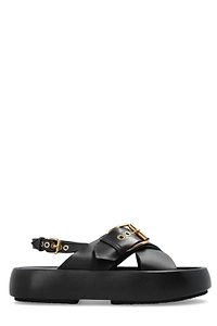 Agl Bulle Buckled Platform Sandals
