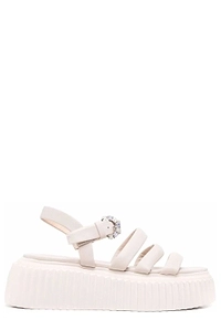 Agl Embellished Platform Heeled Sandals