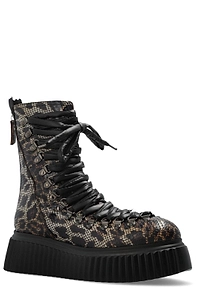 Agl Dromo Platform Lace-Up Boots