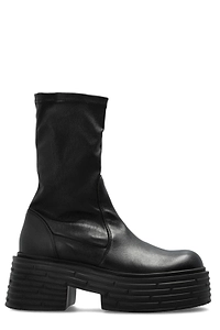 Agl Lignes Platform Ankle Boots