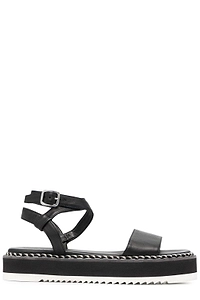 Agl Myrte Ankle-Strap Platform Flat Sandals