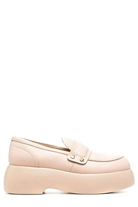 Agl Puffy Moc Platform Moccasins