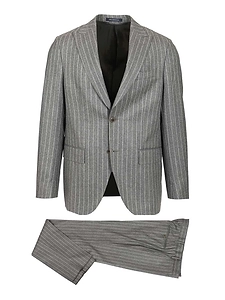 Al Duca D'aosta 1902 Single-Breasted Pinstripe Suit