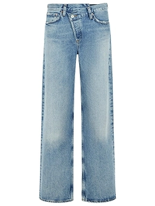 Agolde Arc Criss Cross Curved Leg Jeans