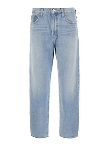 Agolde Curtis Mid-Rise Straight-Leg Jeans
