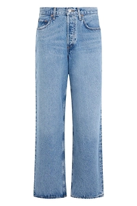 Agolde High-Rise Straight-Leg Jeans