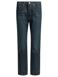 Agolde High Waist Straight-Leg Jeans