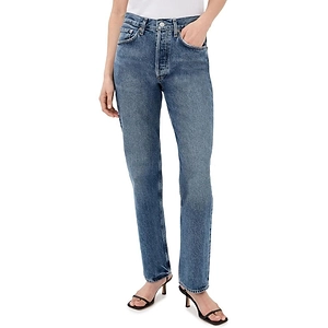Agolde Lana High-Rise Straight Jeans