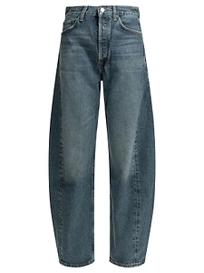 Agolde Luna High Rise Pieced Taper Jeans